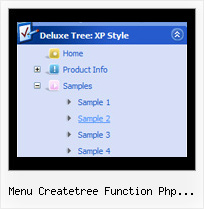 Menu Createtree Function Php Pgsql Lenux Tree Movable Menu