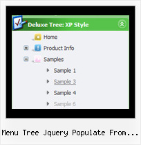 Menu Tree Jquery Populate From Database Create Drop Down Menus Tree