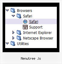 Menutree Js Tree View Menue Creator
