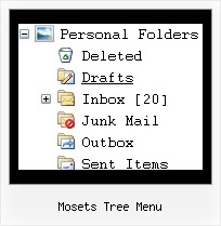 Mosets Tree Menu Tree Popup Menu Example