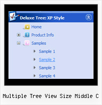 Multiple Tree View Size Middle C Tree Menu Script