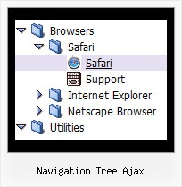 Navigation Tree Ajax Tree Expanding Navigation