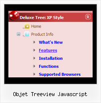 Objet Treeview Javascript Tree Expanding Menu Navigation