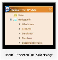 Obout Treeview In Masterpage Ejemplos Menus Desplegables Tree