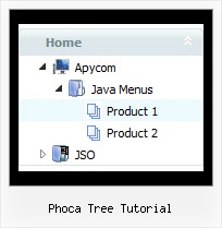 Phoca Tree Tutorial Menu Flyout And Expanding Tree