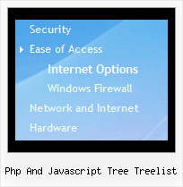 Php And Javascript Tree Treelist Tree Disable Item
