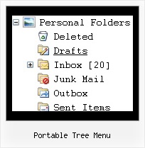Portable Tree Menu Simple Rollover Menu Tree