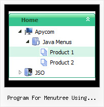 Program For Menutree Using Javascript Tree Drop Down As Link