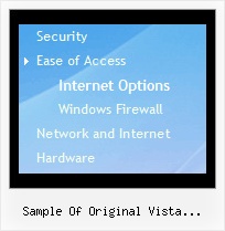 Sample Of Original Vista Directory Tree Tree Menu Xp Style
