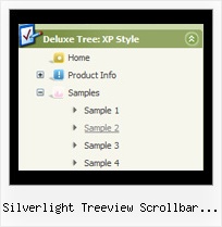 Silverlight Treeview Scrollbar Custom Style Dhtml Vertical Tree