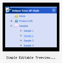 Simple Editable Treeview Javascript Simple Horizontal Menu Tree