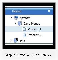 Simple Tutorial Tree Menu Javascript Tree Dhtml Menu Bar
