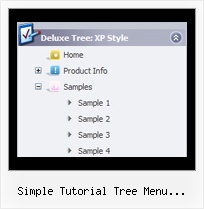 Simple Tutorial Tree Menu Javascript Tree Cascading Menu