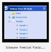 Sitecore Treelist Field Validation Dynamic Tree Popup Menu Code
