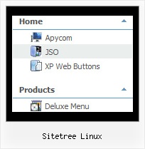 Sitetree Linux Tree Floating Menu