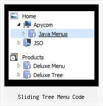 Sliding Tree Menu Code Trees Menu Navigation