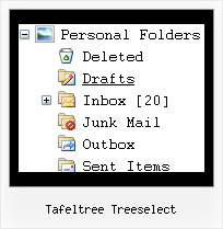 Tafeltree Treeselect Menu Tree Sample