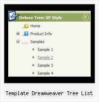 Template Dreamweaver Tree List Dynamic Drop Down List Tree