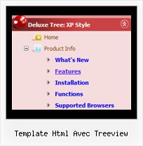 Template Html Avec Treeview Disabled Tree Select
