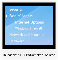 Thunderbird 3 Foldertree Select Tree Dropdown Menu Tutorial