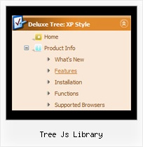 Tree Js Library Tree Dropdown Fade Menu