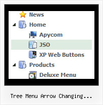 Tree Menu Arrow Changing Javascript Cascading Menu Example Tree