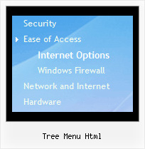 Tree Menu Html Tree Horizontal Scroll