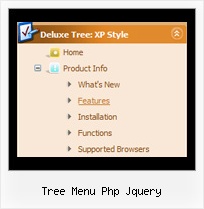 Tree Menu Php Jquery Tree Navigation Menu Example