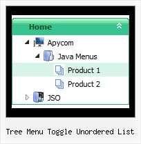 Tree Menu Toggle Unordered List Menu Xml Tree Popup