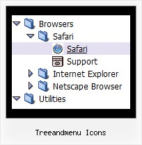 Treeandmenu Icons Cascading Menus Tree