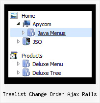 Treelist Change Order Ajax Rails Tree Expanding Menu Navigation