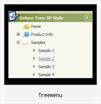 Treemenu Tree Mouseover Drop Down Menu