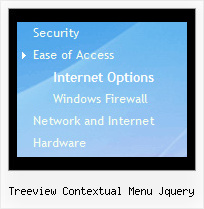 Treeview Contextual Menu Jquery Tree Menu Flyouts
