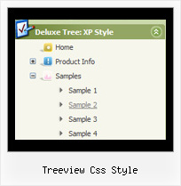 Treeview Css Style Tree Menu Hide