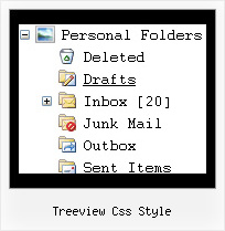 Treeview Css Style Tree With Javascript
