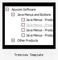 Treeview Template Tree Text Menu Www