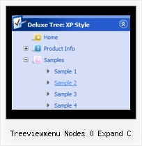 Treeviewmenu Nodes 0 Expand C Tree For Tree Menu