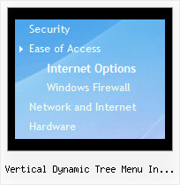 Vertical Dynamic Tree Menu In Jquery Tree Fade Hover