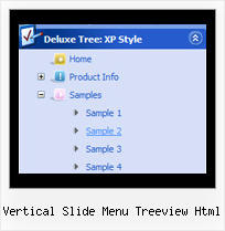 Vertical Slide Menu Treeview Html Tree Navigation Menus Tutorial