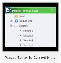 Menus Trees Visual Style Is Currently Inactive Treeview Visual Style Is Currently Inactive Treeview Tree Cascading Menu With Frames