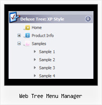Web Tree Menu Manager Sample Tree Code Cascade Menu