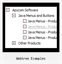 Webtree Examples Tree Floating Window
