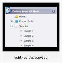 Webtree Javascript Javascript Collapsible Menu Tree