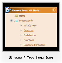 Windows 7 Tree Menu Icon Dhtml Tree Code Navigation Menu