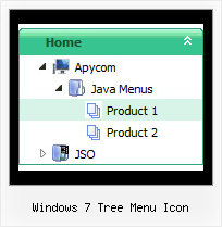 Windows 7 Tree Menu Icon Simple Tree Layer Menu