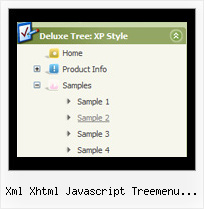 Xml Xhtml Javascript Treemenu Tutorial Tree Popup Menu Code