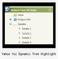 Yahoo Yui Dynamic Tree Highlight Floating Tree Frame