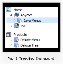 Yui 2 Treeview Sharepoint Tree Floating Layer