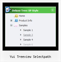 Yui Treeview Selectpath List Menu Tree Code